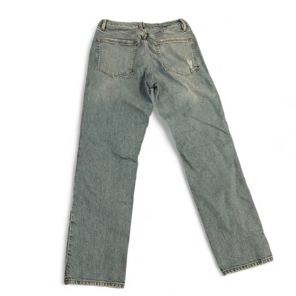 Good American Straight Leg Jeans - Light Blue - Picture 2 of 4